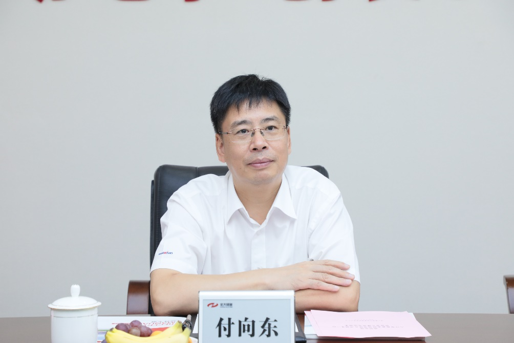 携手合作,共谋未来|山河智能董事长付向东一行拜访宏大爆破集团